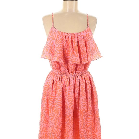 Lilly Pulitzer for Target Limited Edition Pink and Orange Casual Dress, M - Picture 1 of 2